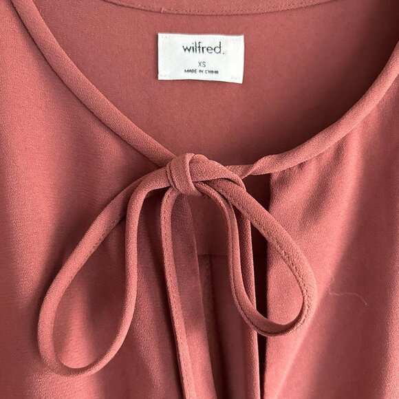 ARITZIA Wilfred Ruffled Marvelle Dress US XS - Picture 4 of 9